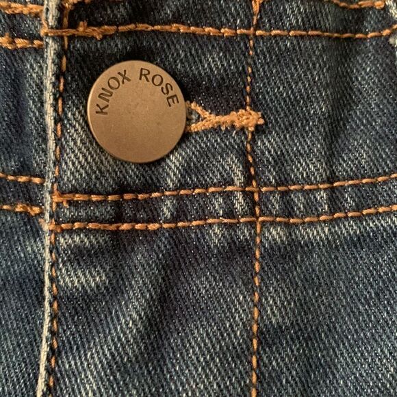 Knox Rose High-Rise Denim Dark Wash Size M/8 - Picture 9 of 13